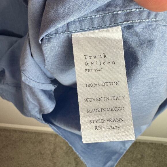 Frank & Eileen Blue Frank Button Down Shirt XS - Picture 6 of 7